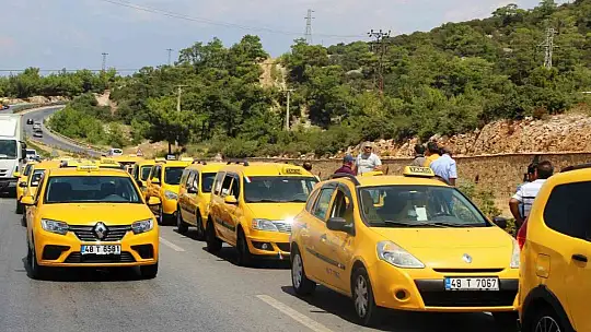 Muğla'da ticari taksilere uyarı
