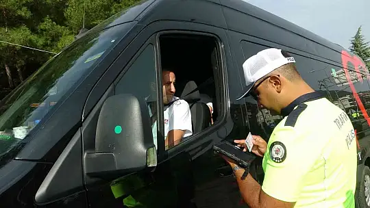 Muğla'da toplu taşıma araçları denetlendi