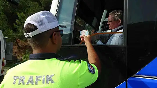 Muğla'da toplu taşıma araçları denetlendi
