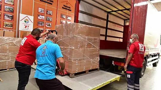 Muğla'da yangından etkilenenlere Tuzla'dan 'Gönül Elleri' köprüsü