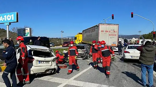 Muğla'daki zincirleme kazada hastaneye kaldırılan yaralı hayatını kaybetti