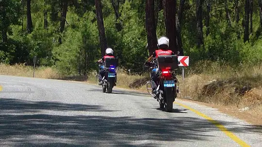 Muğla Jandarması orman yangını teyakkuzunda