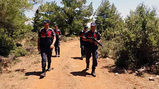 Muğla Jandarması orman yangını teyakkuzunda