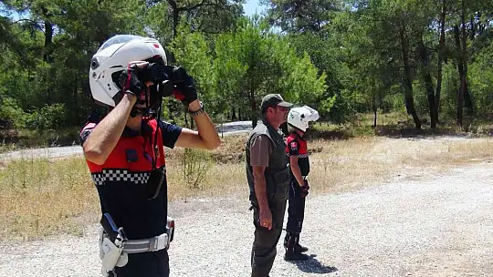 Muğla Jandarması orman yangını teyakkuzunda