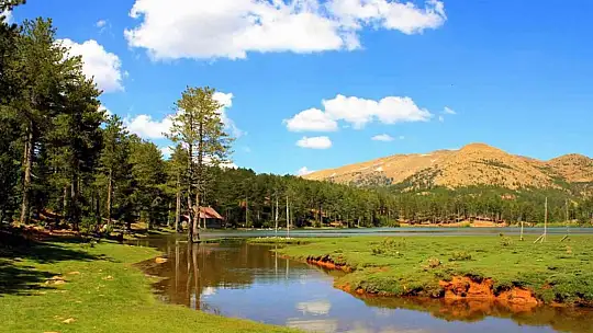 Muğla'nın saklı kalmış yeryüzü cenneti 'Gökçeova Göleti'