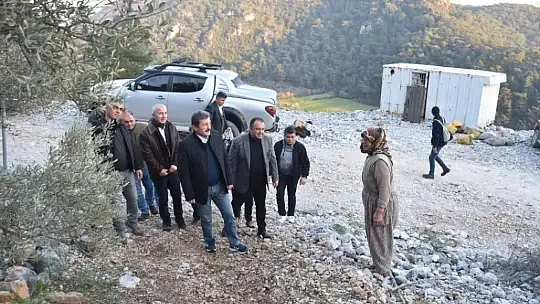 MUĞLA VALİSİ TAVLI IDYMA ANTİK KENTİNDE İNCELEMELERDE BULUNDU