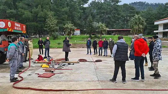 Muğla ve Aydın'da 2 Bin orman gönüllüsüne eğitim verildi