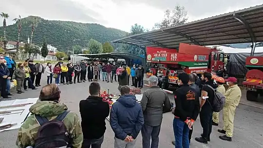 Muğla ve Aydın'da 2 Bin orman gönüllüsüne eğitim verildi