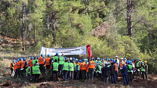 MUĞLA, YILANLI VE MARMARİS'TE SİLVİKÜLTÜR TATBİKATI YAPILDI