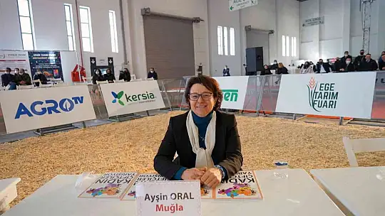 Muğlalı kadın çiftçi bilgi yarışmasında birinci oldu