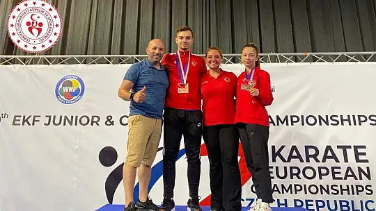 Muğlalı milli sporculardan Avrupa başarısı