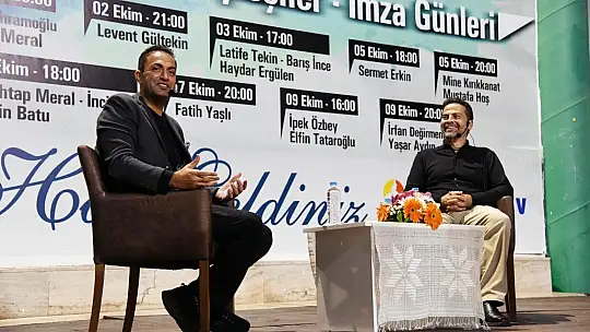 Nasuh Mahruki ve Murat Ağırel Likya Etkinlikleri'nde buluştu