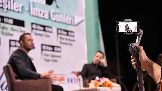 Nasuh Mahruki ve Murat Ağırel Likya Etkinlikleri'nde buluştu