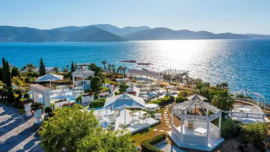NATO toplantısının ardından Bodrum'a geldi