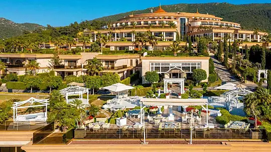 NATO toplantısının ardından Bodrum'a geldi