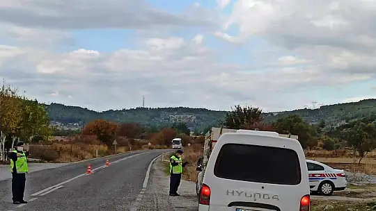 Jandarmadan denetlemeler sürüyor