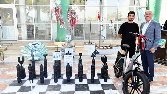 Dereceye giren objelere ödülleri verildi