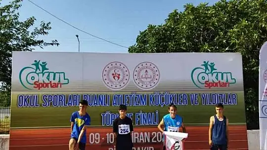 Okul Sporları Atletizm Finallerinde Köyceğiz'e 1'incilik geldi