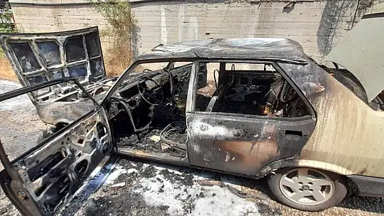 Önce alev topuna sonra metal yığınına döndü