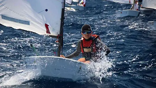 Optimist Dünya Şampiyonası Bodrum'da başladı