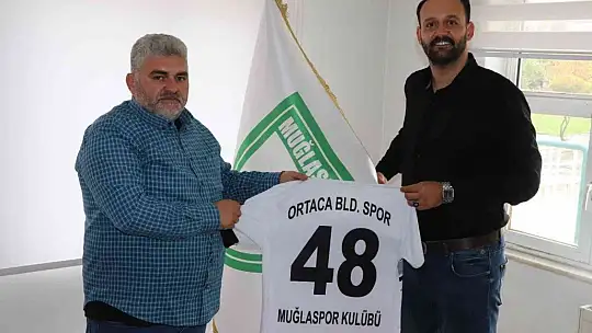 Ortaca Belediyespor yönetiminden Muğlaspor'a ziyaret
