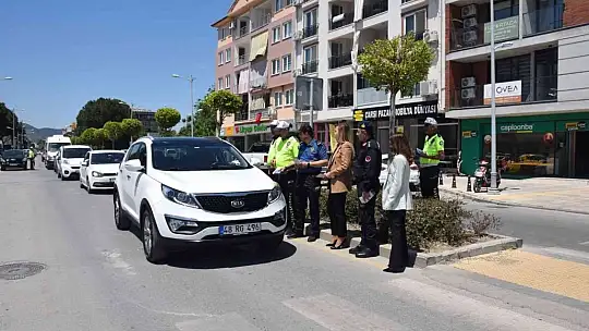 Ortaca'da 'Trafik Güvenliği Günü ve Haftası' etkinliği düzenlendi