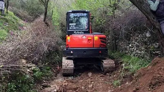 Ortaca'da dereler temizleniyor
