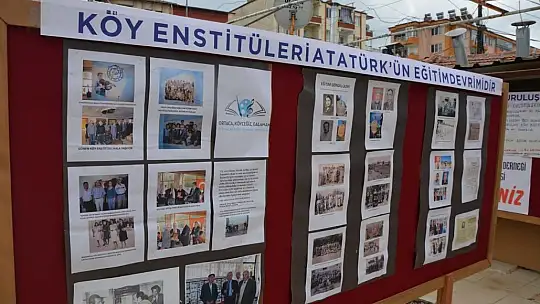 Ortaca'da Köy Enstitüleri sergisi