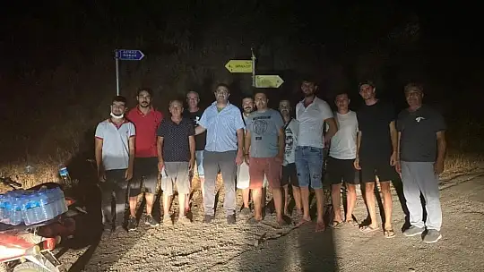 Ortaca'da yangın nöbeti devam ediyor