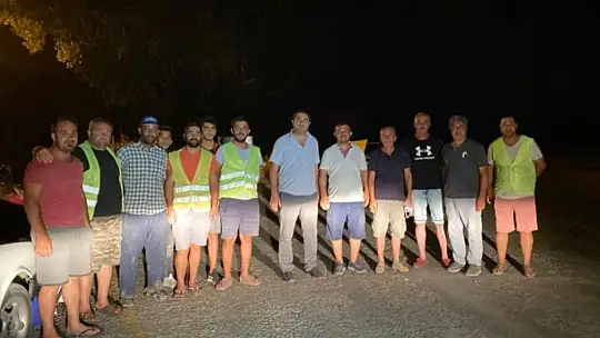 Ortaca'da yangın nöbeti devam ediyor