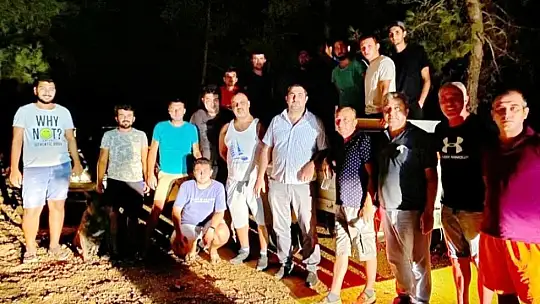 Ortaca'da yangın nöbeti devam ediyor