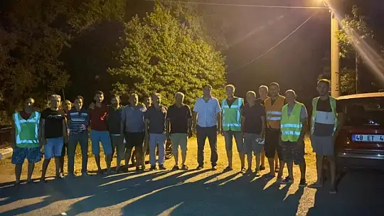 Ortaca'da yangın nöbeti devam ediyor