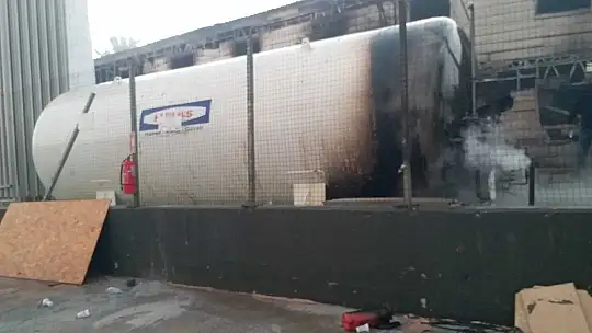 Otel yangınında yaralanan personel İstanbul'a nakledildi