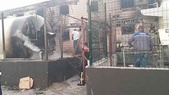 Otel yangınında yaralanan personel İstanbul'a nakledildi