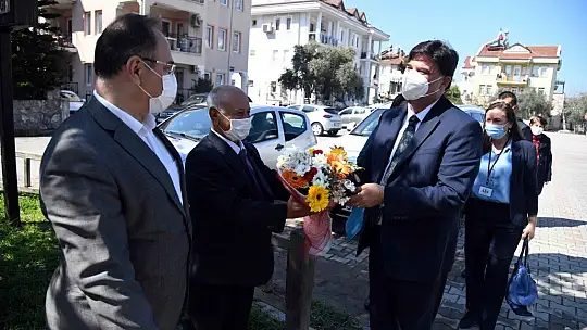 Başkan Karaca'ya teşekkür ettiler