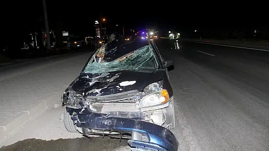 Otomobilin çarptığı bisiklet sürücüsü yaşamını yitirdi