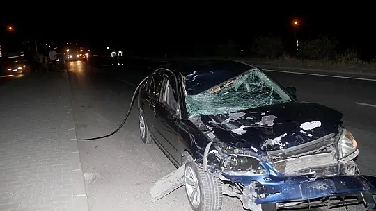 Otomobilin çarptığı bisiklet sürücüsü yaşamını yitirdi