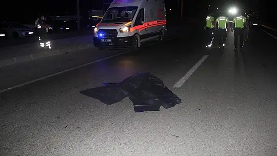 Otomobilin çarptığı bisiklet sürücüsü yaşamını yitirdi