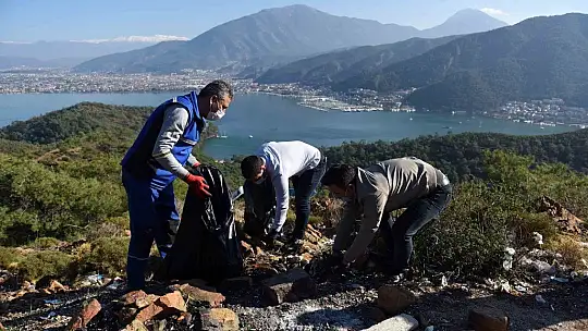 Oyuktepe'de temizlik yapıldı