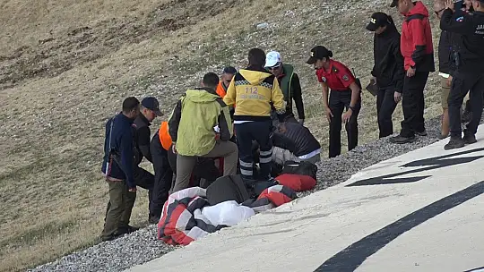 Paraşüt pilotlarının talihsiz kazası