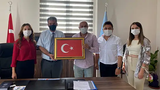 Nursel Özdemir Kurumlarından Seydikemer Kaymakamına ziyaret