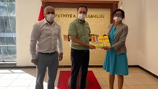 Nursel Özdemir Kurumlarından Kaymakam Eyüp Fırat'a Ziyaret