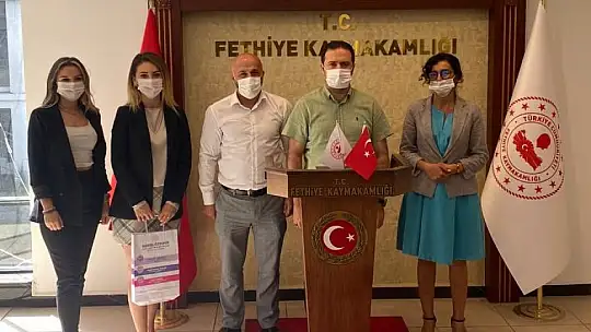 Nursel Özdemir Kurumlarından Kaymakam Eyüp Fırat'a Ziyaret