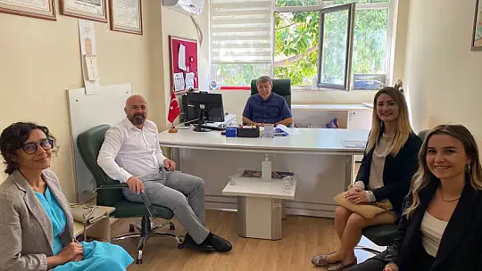 Nursel Özdemir Kurumlarından Kaymakam Eyüp Fırat'a Ziyaret