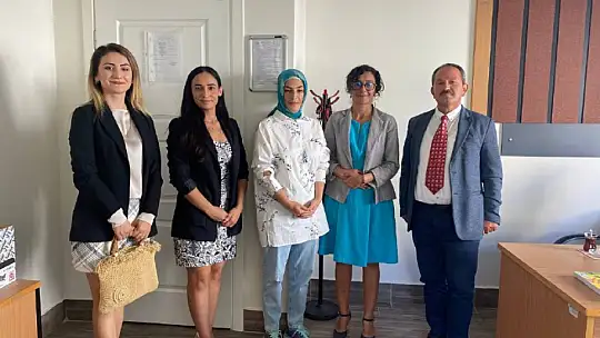 Nursel Özdemir Kurumlarından Kaymakam Eyüp Fırat'a Ziyaret