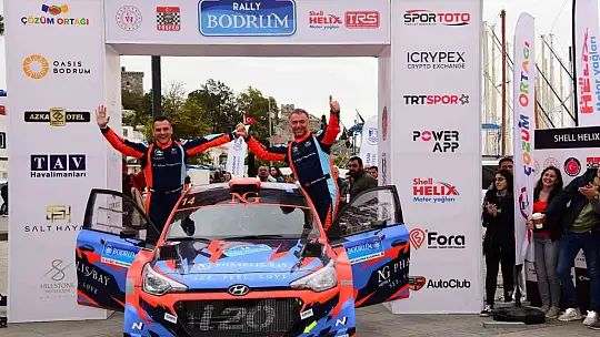 Rally Bodrum ödül töreni ile sona erdi