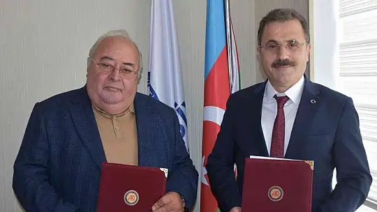 Rektör Çiçek'ten Azerbaycan Başkenti Bakü'ye ziyaret