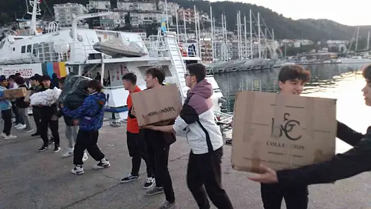 RODOS'TAN DEPREMZEDELERE YARDIM SEFERBERLİĞİ