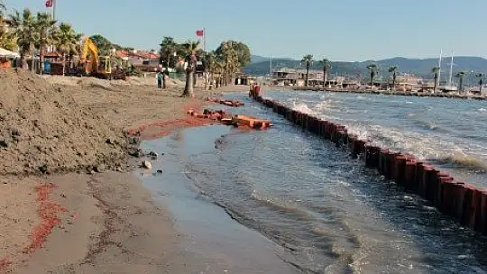 Sahil kumlarına 'Çin seddi' gibi önlem