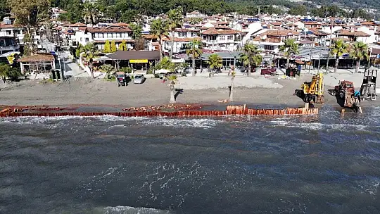 Sahil kumlarına 'Çin seddi' gibi önlem